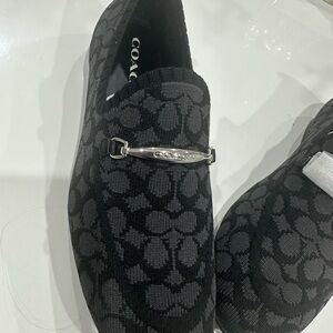 Coach Harling Knit Loafer – Black – Size 7B – NWT